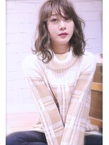 ホラン(HoLan)&nbsp;【HoLan】波ウエーブxセミウエットxシースルーバングxベージュ