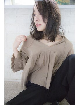 ガーランド (Garland) [Garland/表参道]☆透け感ヴェールウェーブミディ☆