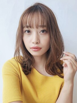サロン(Salon) 大人かわいい髪質改善☆外はねレイヤー/シースルバング