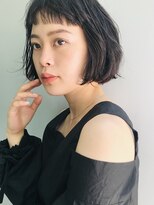 ラグゼ(Luxe) 質感パーマでシアな大人ヘア【Luxe 高橋あや】表参道