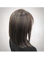 シェア 天王寺(share)&nbsp;【小顔♪艶感☆大人ナチュラルハイライトボブ】