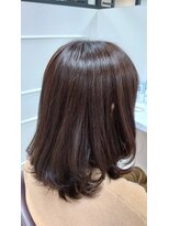 ゴウ トゥデイ シェアサロン 京都店(GO TODAY SHAiRE SALON)&nbsp;艶のあるブラウン