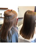 #エアリー縮毛矯正
