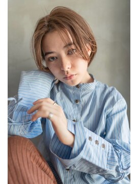 オースティン 流山おおたかの森(AUSTIN) 大人かわいい前髪セシルカットココアブラウンフリンジウェーブ