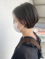 オーシャン(Ocean)&nbsp;［OCEAN Hair&Life 水田成美］地毛×ハイライト×丸みショート