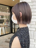 パーク(PAAQ) 【paaq kana】ミニボブ×ラベンダーベージュ