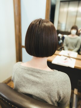 ヘアデザイン ステラ(hair design sTella) ★トゥルンとまとまるミニボブスタイル★
