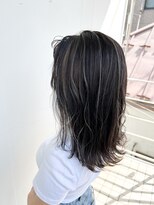 カリーナコークス 原宿 渋谷(Carina COKETH) 細めハイライトダブルカラー/インナーカラー/ケアブリーチ