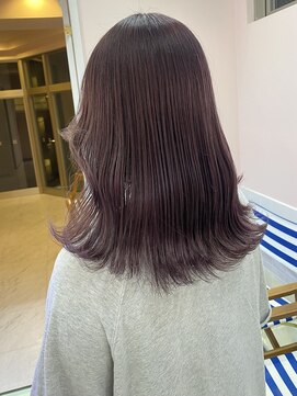 ゲーム バイ アランスミシー 横浜(GAME by Alan Smithee) ピンクカラー/ダブルカラー/ケアブリーチ/髪質改善/横浜