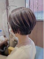 ルームヘア 笹塚店(Room hair)&nbsp;ボブ/グレージュ/大人女性/レイヤー/ショート[笹塚]
