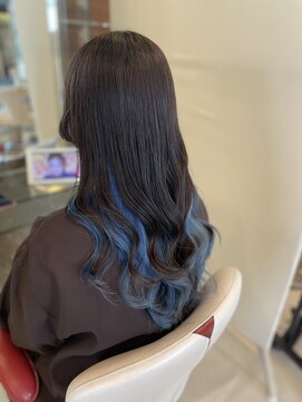 ヘアメイク アース 秋田仁井田店(HAIR & MAKE EARTH) インナーカラー
