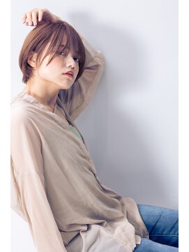 ブリング バイ スノードロップ 吉祥寺(BRING by Snowdrop) 前髪/マチルダボブ/ピンクベージュ/インナーグレージュ/吉祥寺