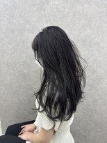 サロウィン 水戸(SALOWIN)&nbsp;【EMA】動きのある黒髪ロング【ネモト】