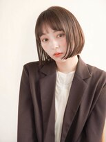 ジュール 大分(Joule)&nbsp;セクションカラー/ペールベージュ/透明感ボブ[大分駅]