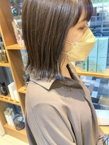 ネオリーブ アンド 渋谷店(Neolive &)&nbsp;【neolive&渋谷店】ぱつっとbob×ブルーインナー