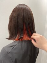 ティノア(Tinoa) インナーカラー／切りっぱなしスタイル