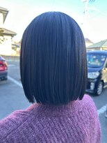 カルム(calm)&nbsp;切りっぱなしボブ