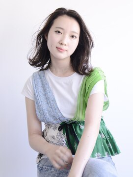 ロアーヘアー オペラオー 折尾店(RAWR hair Opera O) 【RAWR】ゆるウェーブ_艶カラー