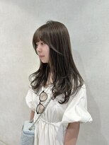 パーク(PAAQ)&nbsp;【paaq kana】オリーブベージュ×レイヤーカット