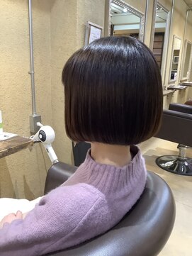 ヘア スピリッツ グランチェ(HAIR SPIRITS GRANCHE) ぶつ切りボブ