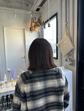 ロカ 表参道(loka) シアーカラー[表参道/髪質改善/ハイライト/インナーカラー]