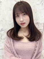 シーシンジュク 新宿南口(Sea shinjuku)&nbsp;韓国風前髪×レイヤーカット【髪質改善/新宿/レイヤーカット】