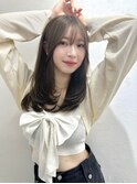 大人可愛い y2k レイヤーカットくびれへア韓国へア顔周り