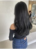 long layer×navy blue