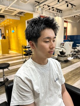 ルースト 京都河原町店(ROOST) 短髪ショートスタイルスパイキーショートメンズ短髪