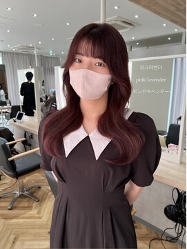 ジーナ 北千住ミルディス通り(Zina) ＊韓国風ピンクラベンダーカラー＊【Zina北千住ミルディス通り】