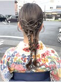 【中井千佳】卒業式ヘア♪