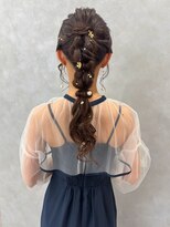 ジュール(JOULE'S)&nbsp;ポニーテールアレンジ×ロングヘア＊