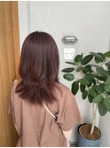 上品なピンク系カラー