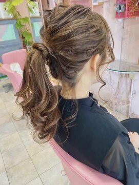 ミーネピンク 行徳店(Miene Pink) 美髪ケア＊大人かわいいヘアアレンジ20代30代40代☆【Pink】