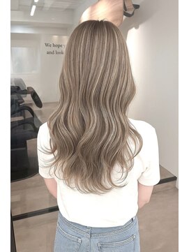 ルア モアナ バイ ヘッドライト 小田原2号店(Lua Moana by HEADLIGHT) 【Moana Lua】#ミルクティーベージュ#ハイライト#ハイトーン