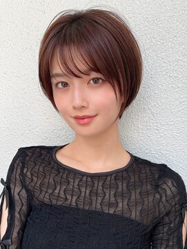 アフロートフクオカ(AFLOAT FUKUOKA) 【AFLOAT福岡】大人かわいい艶カラー/ボブ