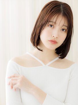 カバーヘア ブリス 北浦和(COVER HAIR bliss) 姫カット艶感エアーストレートワンカールボブZ北浦和30代40代