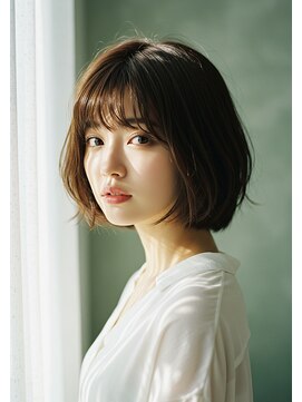 コトナ 越谷店 30代に人気 似合わせカット得意な越谷のショートボブ×髪質改善