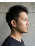 ▼ベリーショート/メンズカット/ツーブロック/ビジネスマン