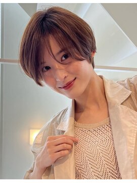 コート 表参道(Cote) 美髪大人ボブくびれショートまとまる艶グレージュココア