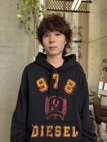 ソーレ(sole)&nbsp;yosuke メンズウルフ外国人風シャドウパーマ