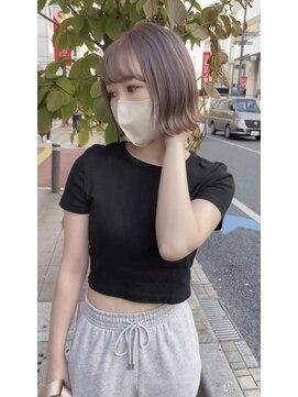 イェッカ(YECCA) ブリーチ1回○ミルクグレー