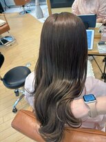 ユニ バイ マグ 長野店(Uni.by Mag)&nbsp;" 透け感抜群" ダブルカラー ミルクティーピンクベージュ