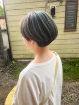 エヌヨンブンノイチ 茅ヶ崎(n1/4)&nbsp;30代40代50代60代小顔ショートボブ似合わせカット前髪あり白髪