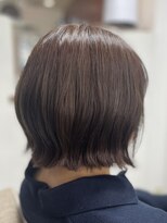ヘアメイクアクト 都賀店&nbsp;切りっぱなしショートボブ