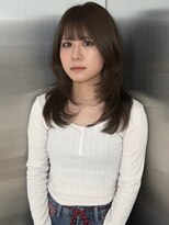 ソモ(SOMO) ハッシュカット×透明感ヘーゼルベージュ