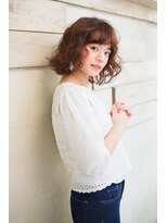 アンアミ オモテサンドウ(Un ami omotesando) 【Un ami】くしゅっと可愛いボブパーマ　津村　佳奈