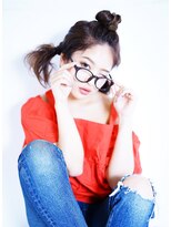 ヘアーメイク ビロー 丸亀店(Hair Make Billow) 2018　BillowSpringCollection　簡単青文字系アレンジ
