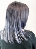 アイスブルー × ホワイティバイオレット by shiho