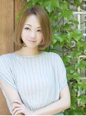 王道ナチュラルストレートボブ